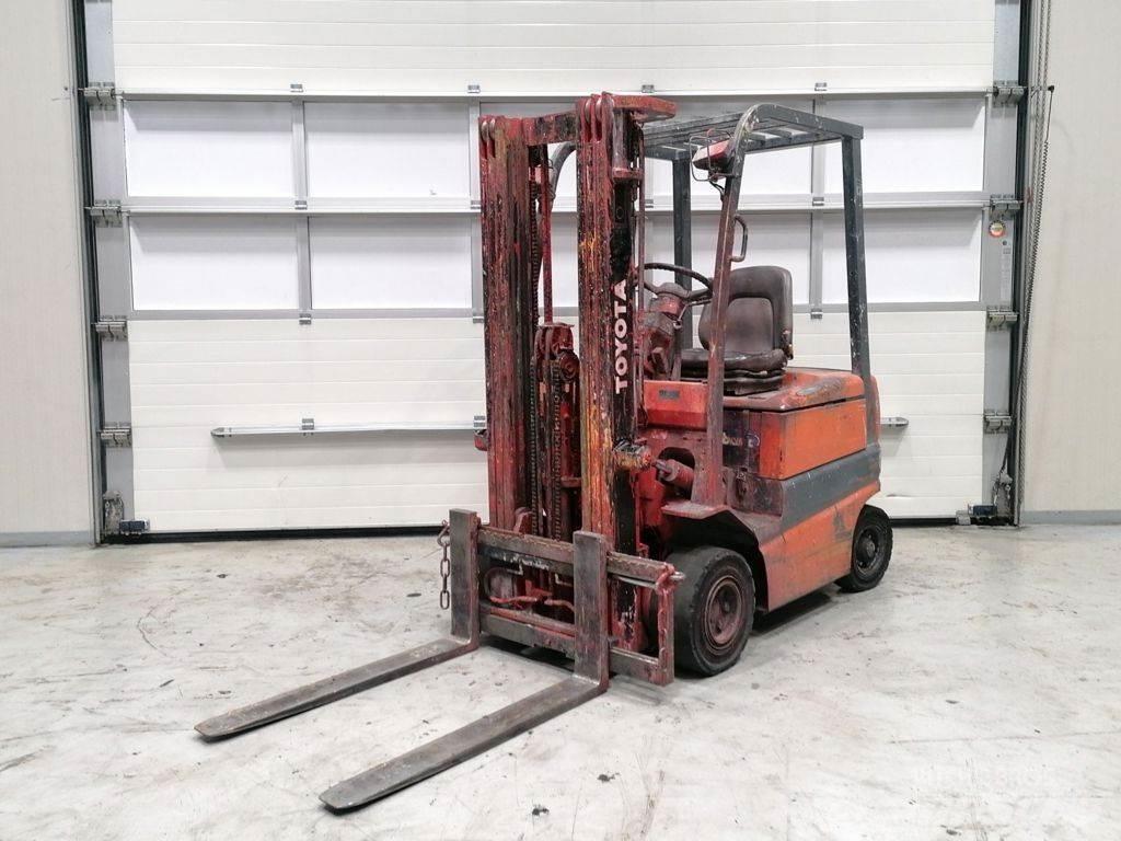 Toyota FBMF16 Elektrikli forkliftler