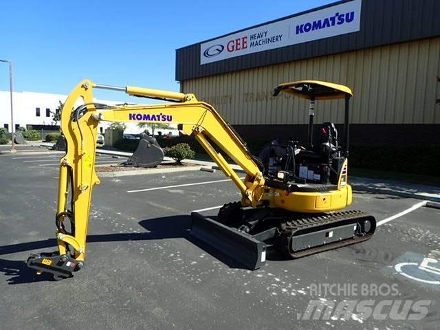 Komatsu PC35MR-5 Mini ekskavatörler, 7 tona dek