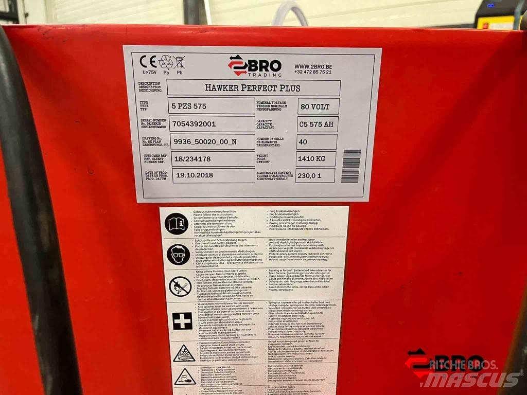 Linde E35L-01 Elektrikli forkliftler