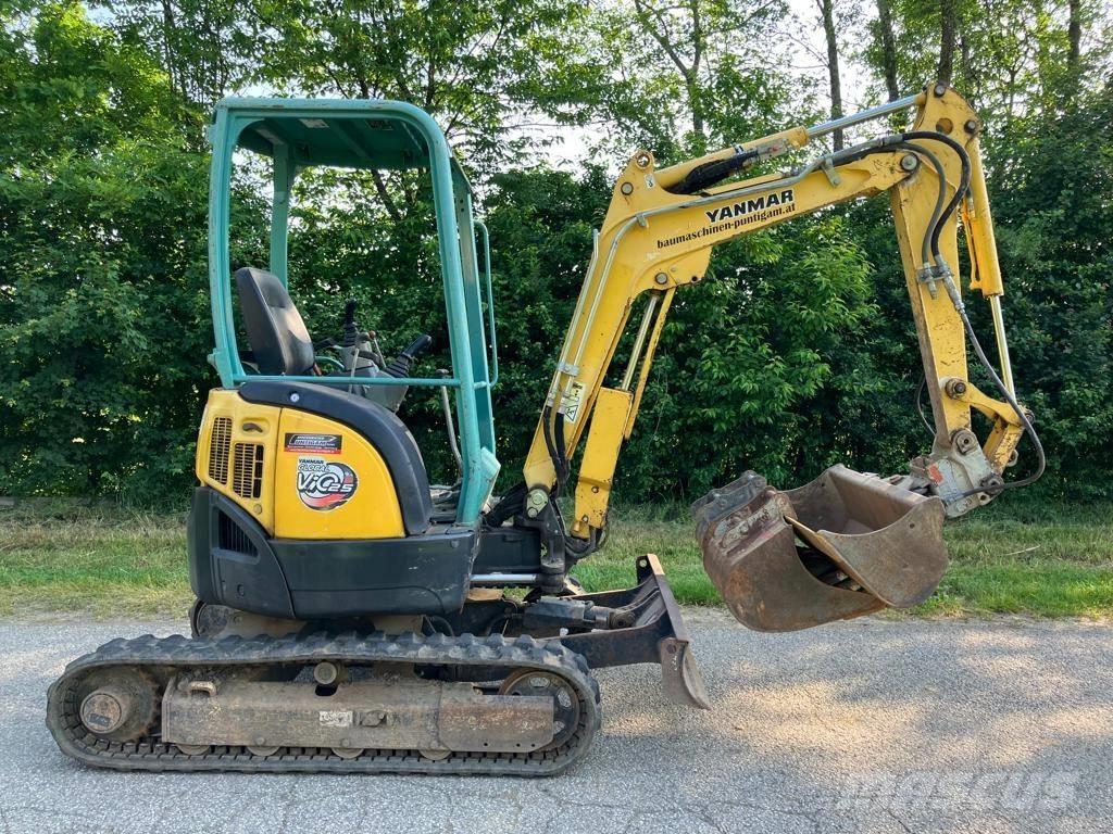 Yanmar Vio 25-4 Mini ekskavatörler, 7 tona dek