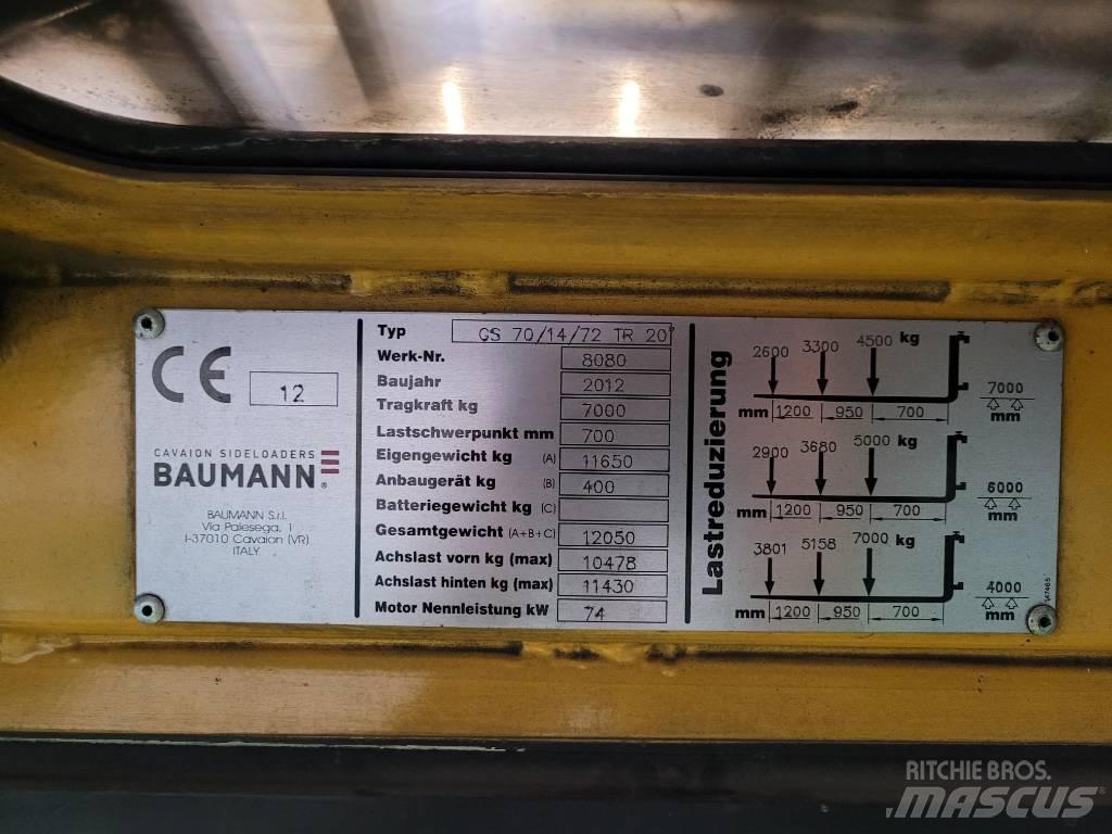 Baumann GS 70 Sideloader - dört yönlü forkliftler