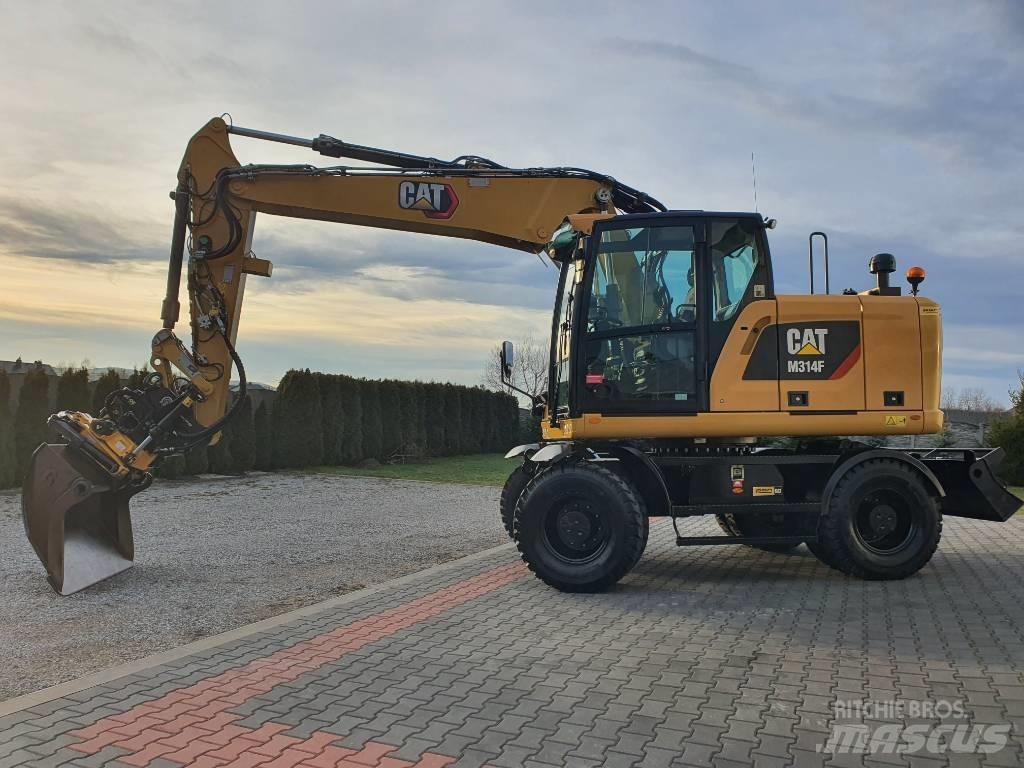 CAT M 314 F Lastik tekerli ekskavatörler