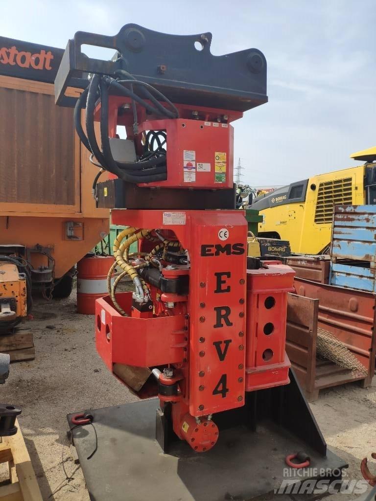  EMS ERV4 Side Grip Titreşimli kazık çakıcıları