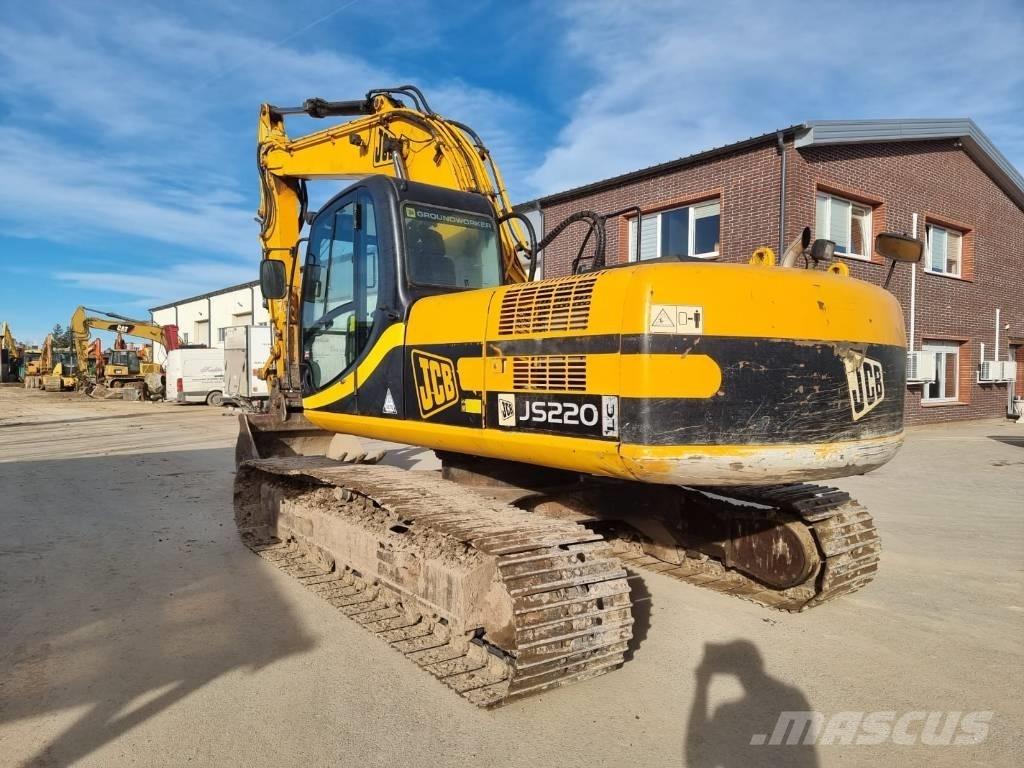 JCB JS 220 LC Paletli ekskavatörler