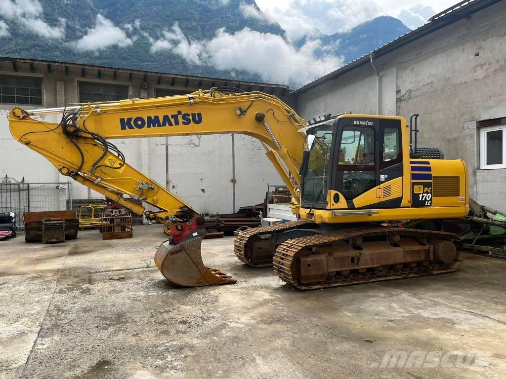 Komatsu PC 170 LC-10 Paletli ekskavatörler