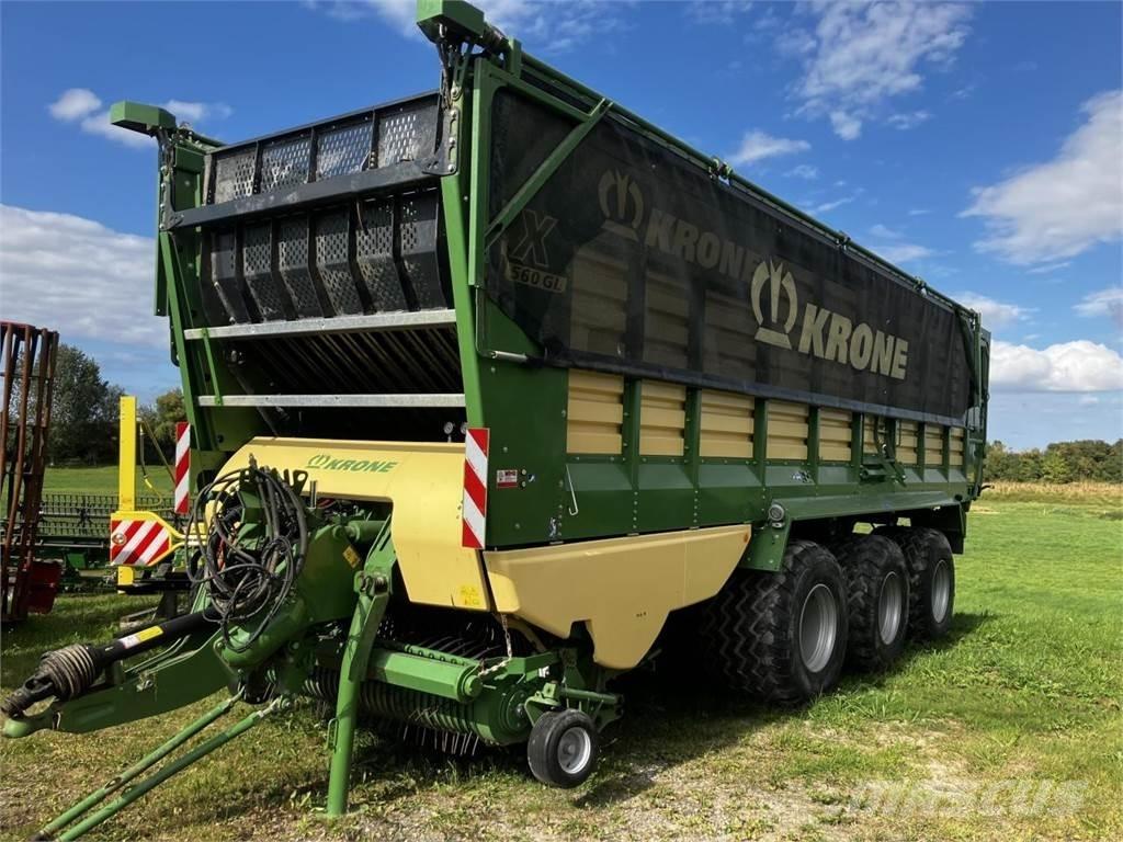 Krone ZX 560 GL Kendi yükler römorklar