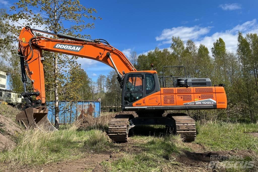 Doosan DX 420 LC Paletli ekskavatörler