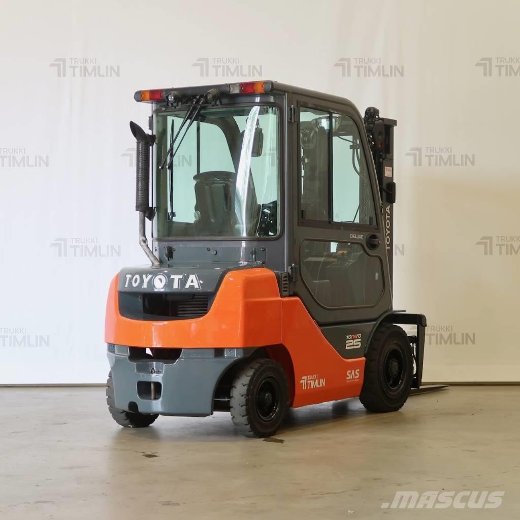 Toyota 52-8FDF25 Dizel forkliftler