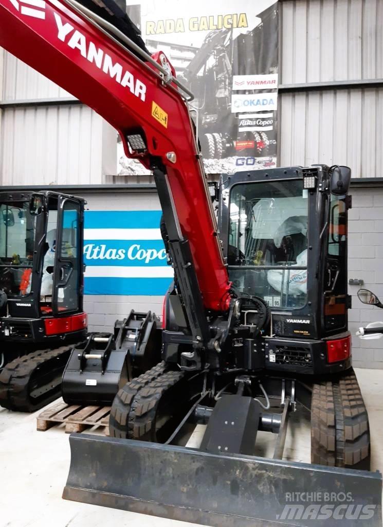 Yanmar VIO57-6B Mini ekskavatörler, 7 tona dek