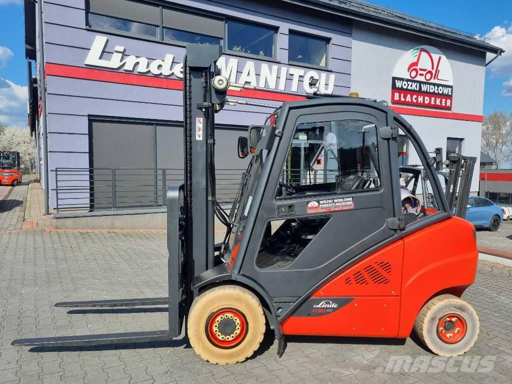 Linde H30T-02 LPG'li forkliftler