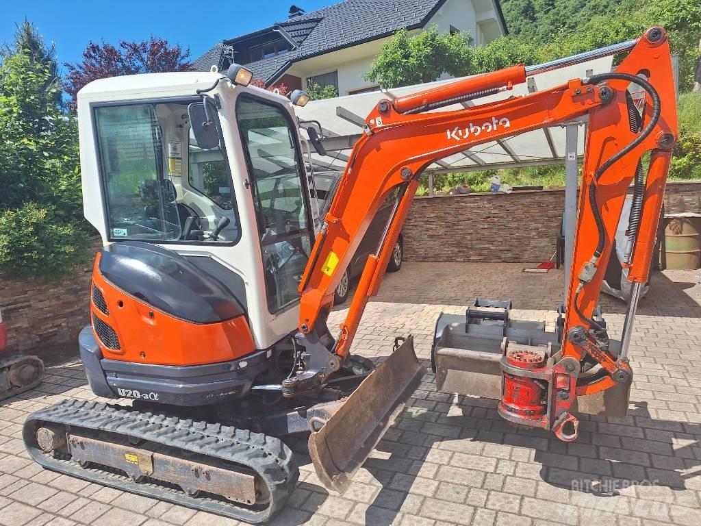 Kubota U 20-3 Mini ekskavatörler, 7 tona dek