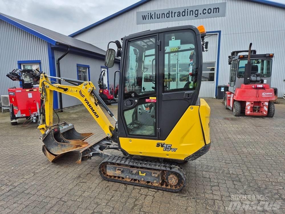 Yanmar SV 15 Mini ekskavatörler, 7 tona dek