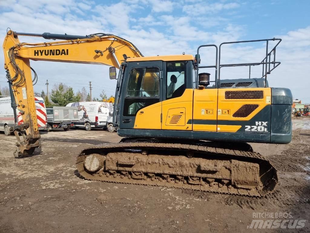 Hyundai HX 220 L Paletli ekskavatörler
