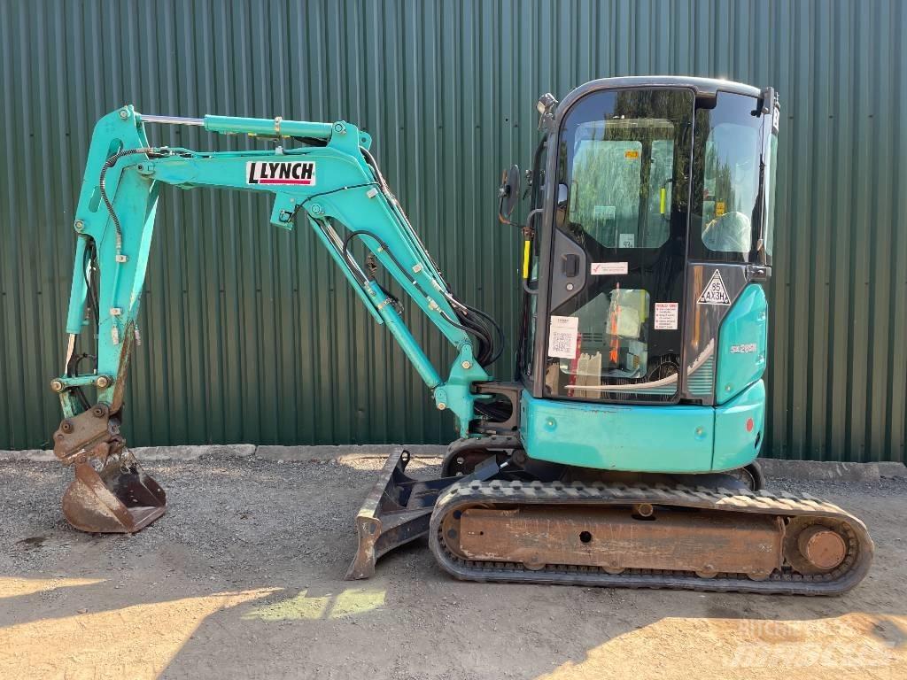 Kobelco SK 28 Mini ekskavatörler, 7 tona dek