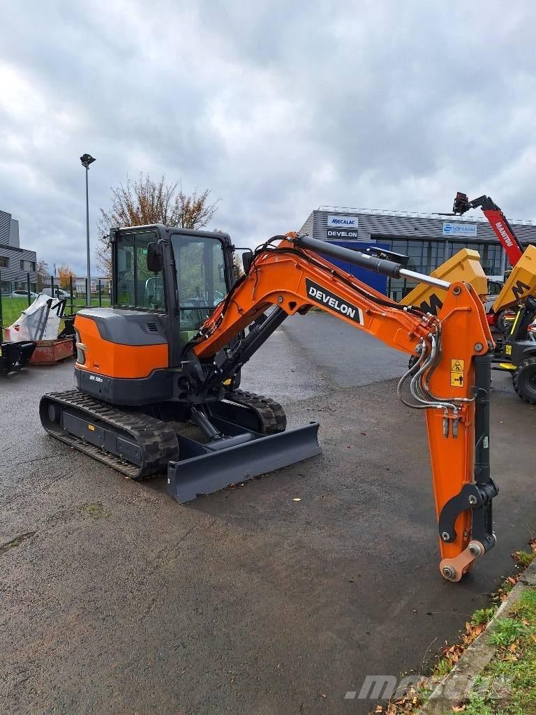 Develon DX 50 Z-7 Mini ekskavatörler, 7 tona dek