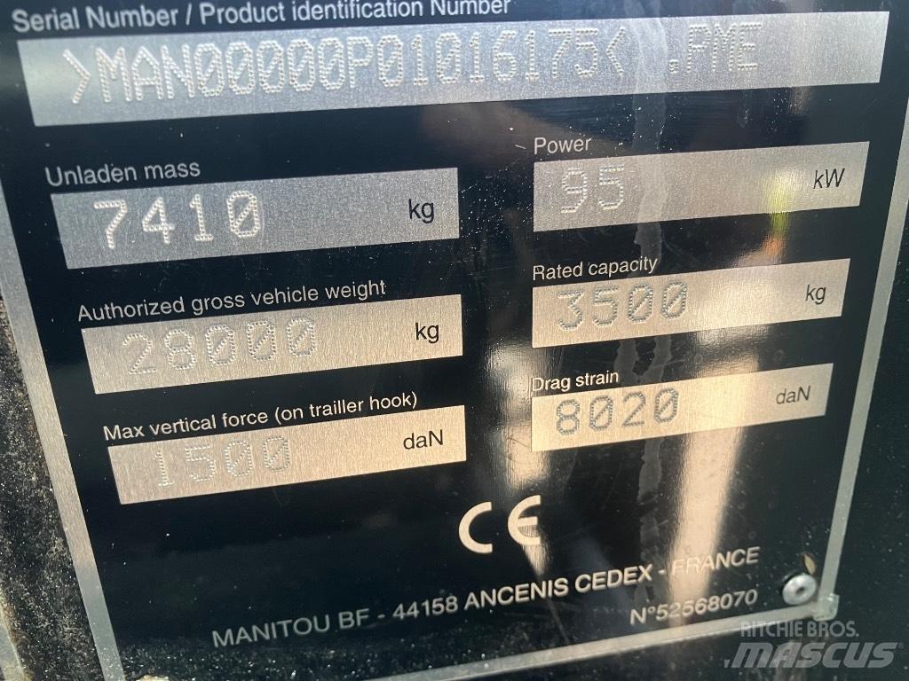 Manitou 635-130 PS+ Tarimsal teleskopik yükleyiciler