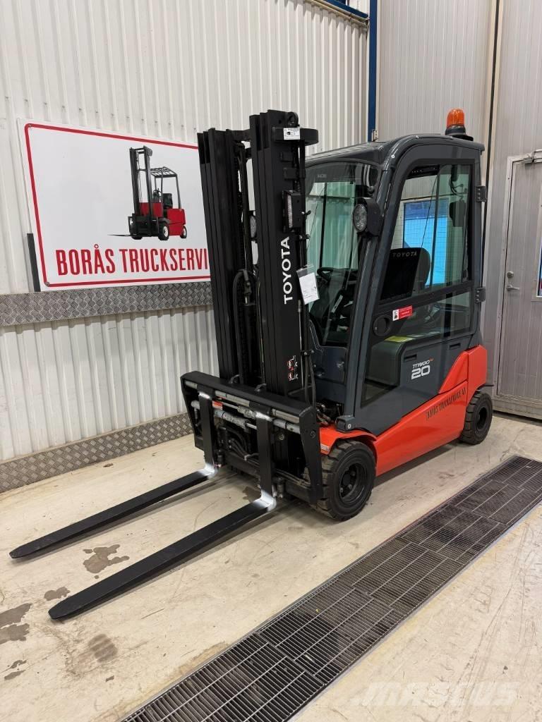 Toyota truck 8FBM20T Elektrikli forkliftler