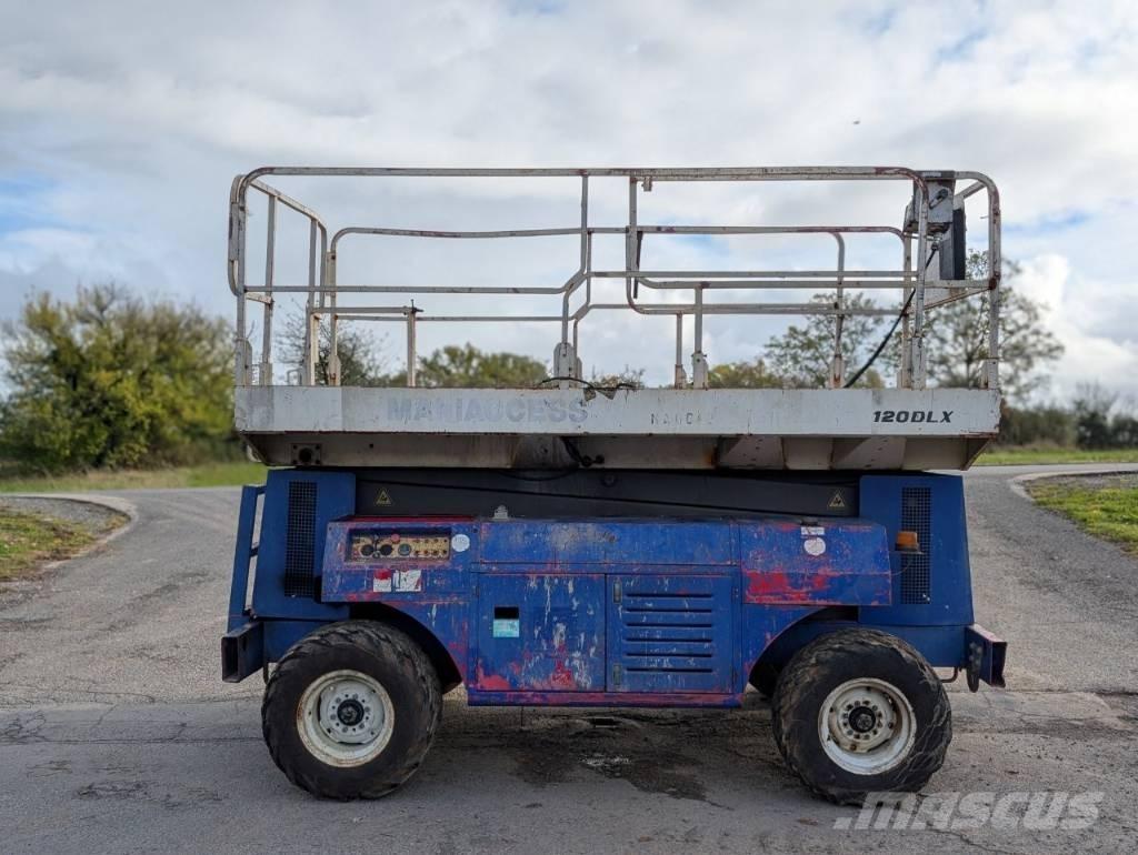 Manitou 120 DLX Kompakt kendinden tahrikli personel platformları
