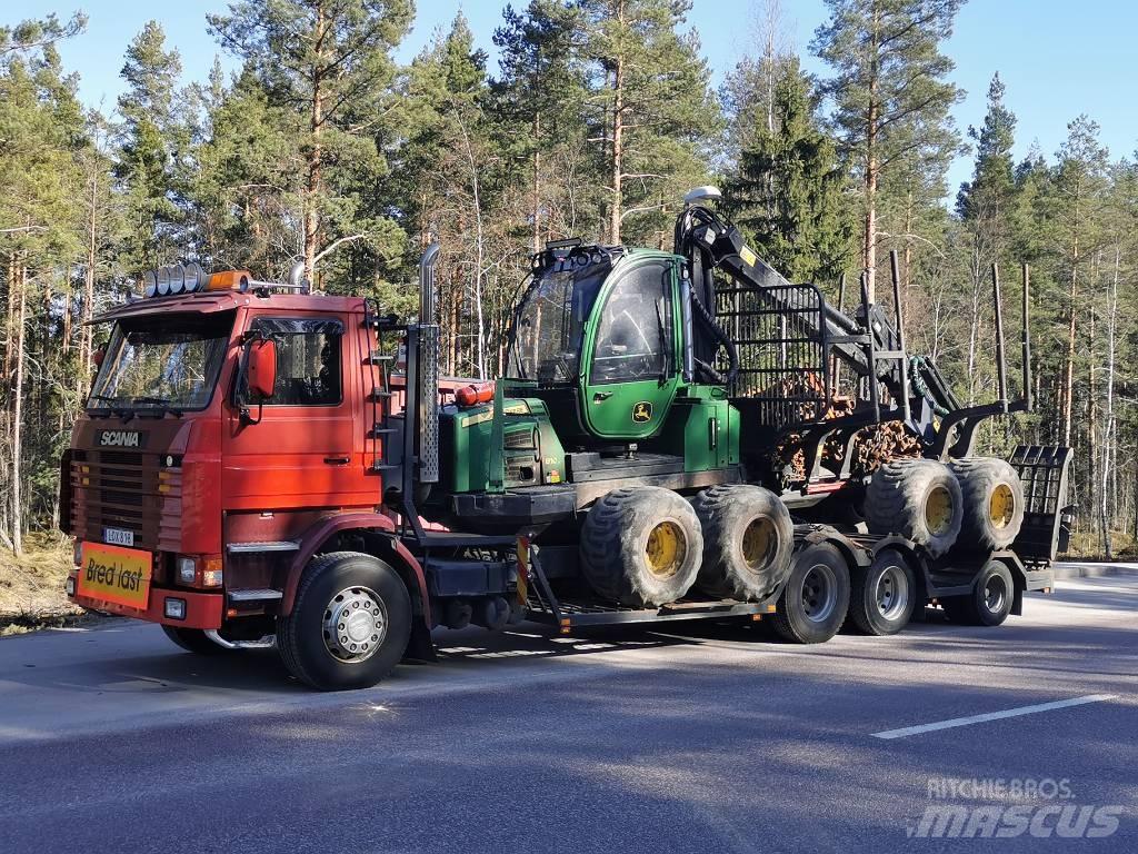 Scania 142/143 Orman makinesi taşıma kamyonları