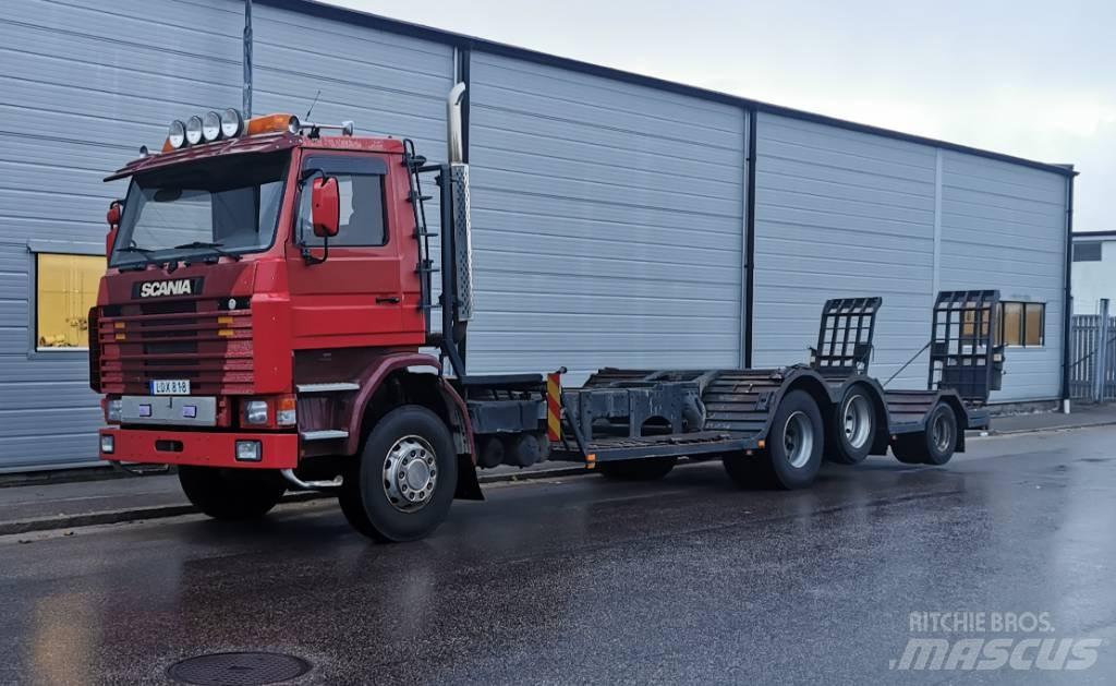 Scania 142/143 Orman makinesi taşıma kamyonları