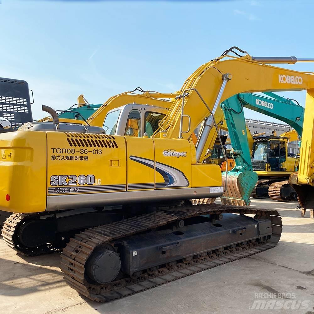 Kobelco SK260 Mini ekskavatörler, 7 tona dek