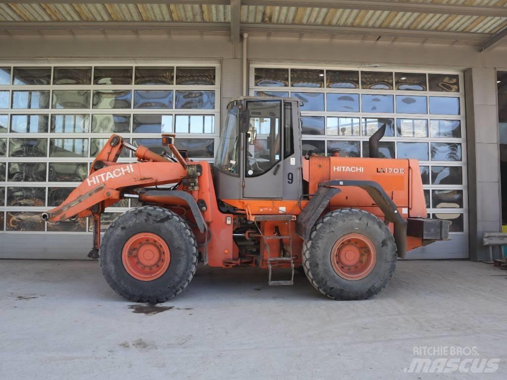 Hitachi LX 170 E Tekerlekli yükleyiciler