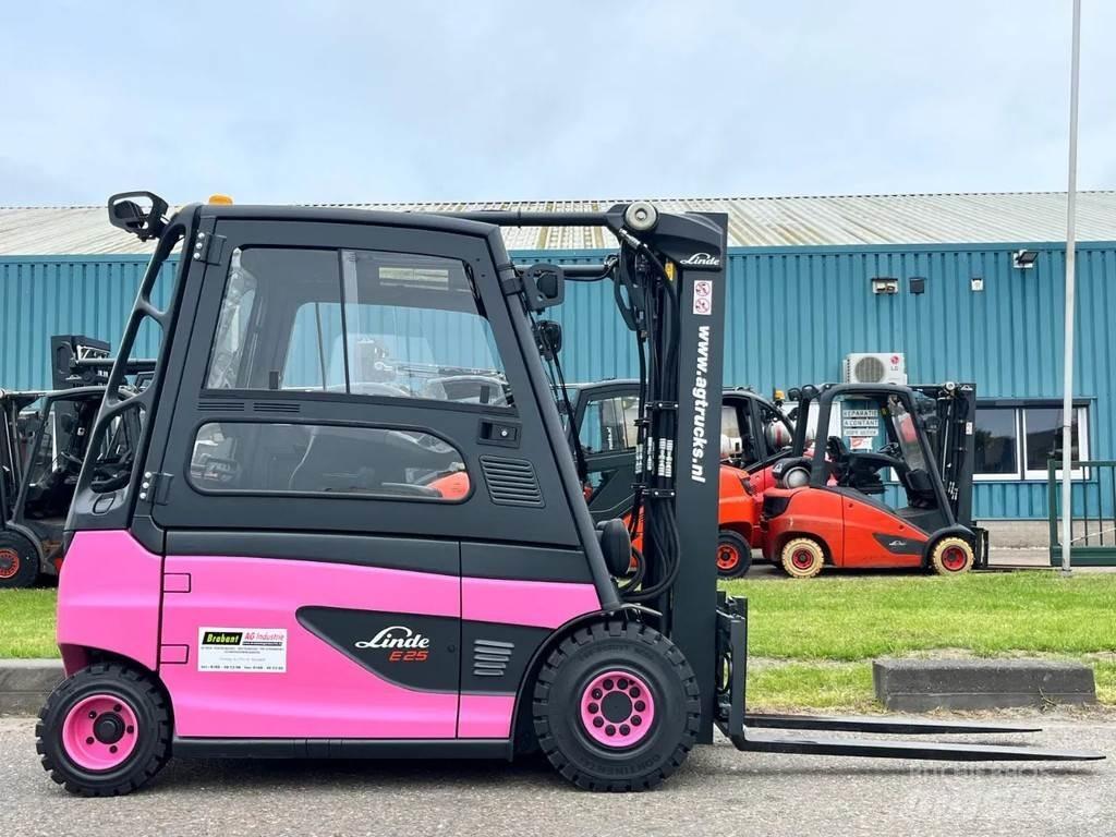 Linde E25L-01 Elektrikli forkliftler
