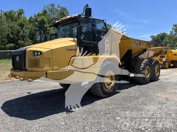 CAT 725 Belden kirma kaya kamyonu