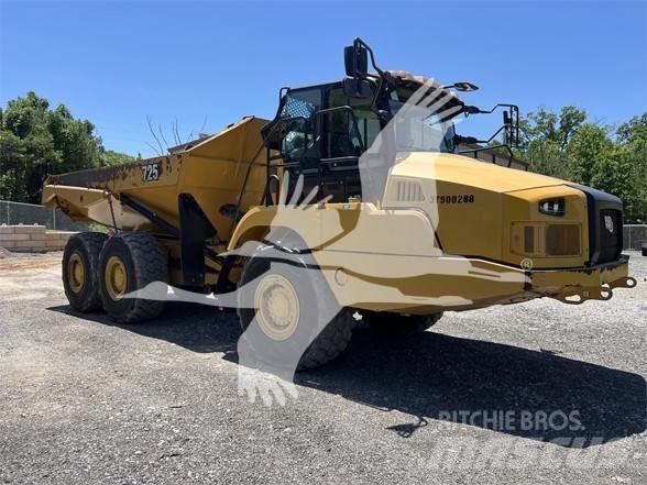 CAT 725 Belden kirma kaya kamyonu