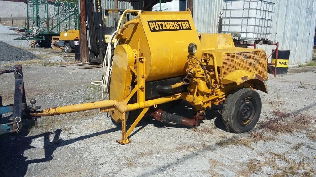 Putzmeister P 13 E Şap pompaları