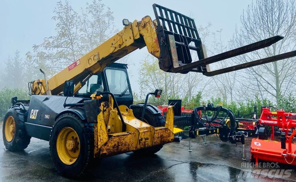 CAT TH 63 Teleskopik yükleyiciler