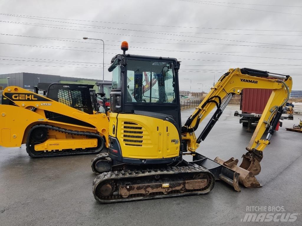 Yanmar VIO38-6 Mini ekskavatörler, 7 tona dek
