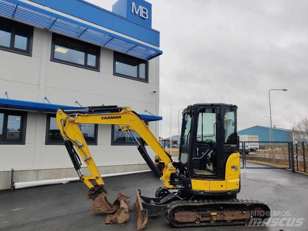 Yanmar VIO38-6 Mini ekskavatörler, 7 tona dek