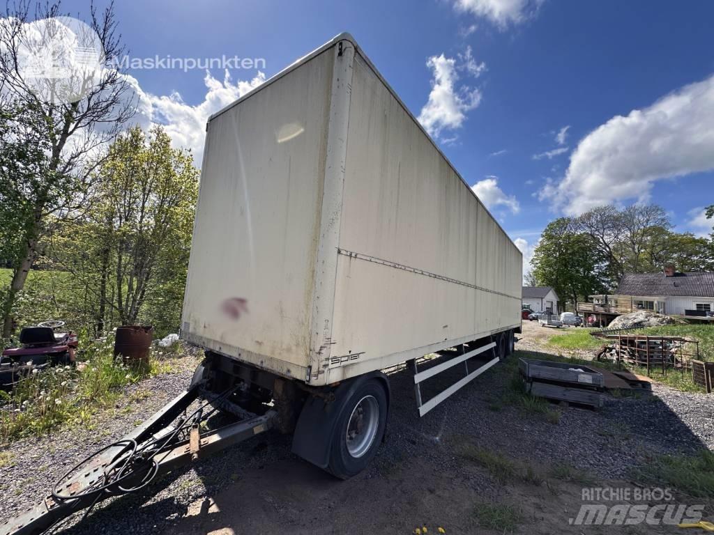 Spier AGL 390 Kapali kasa treylerler