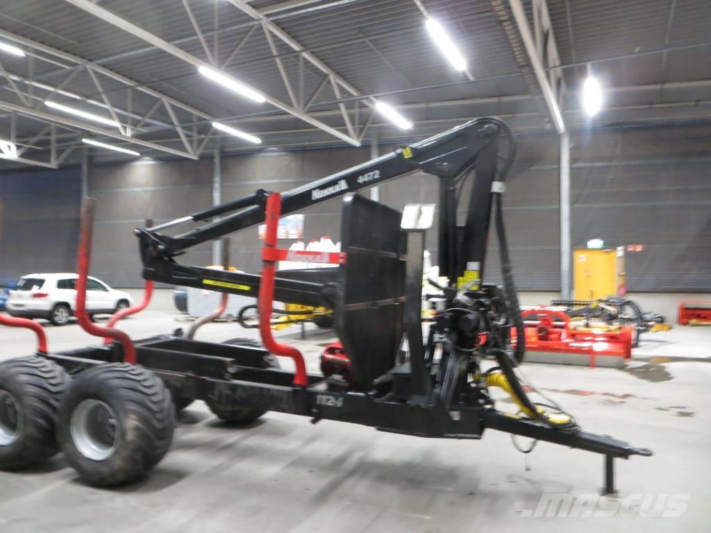Nokka 4472 + MV1124 Orman römorkları
