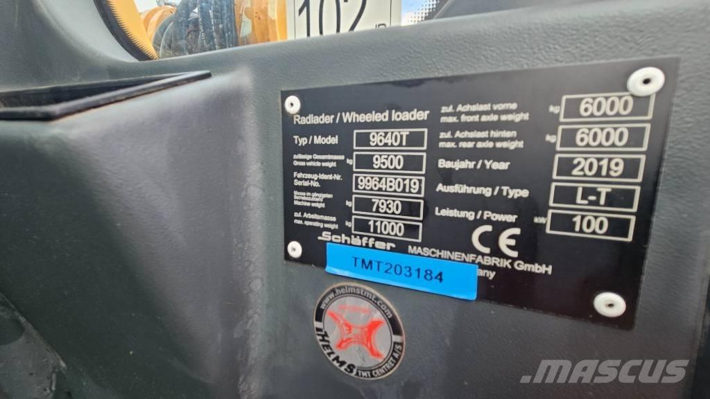 Schäffer 9640T Tarimsal teleskopik yükleyiciler