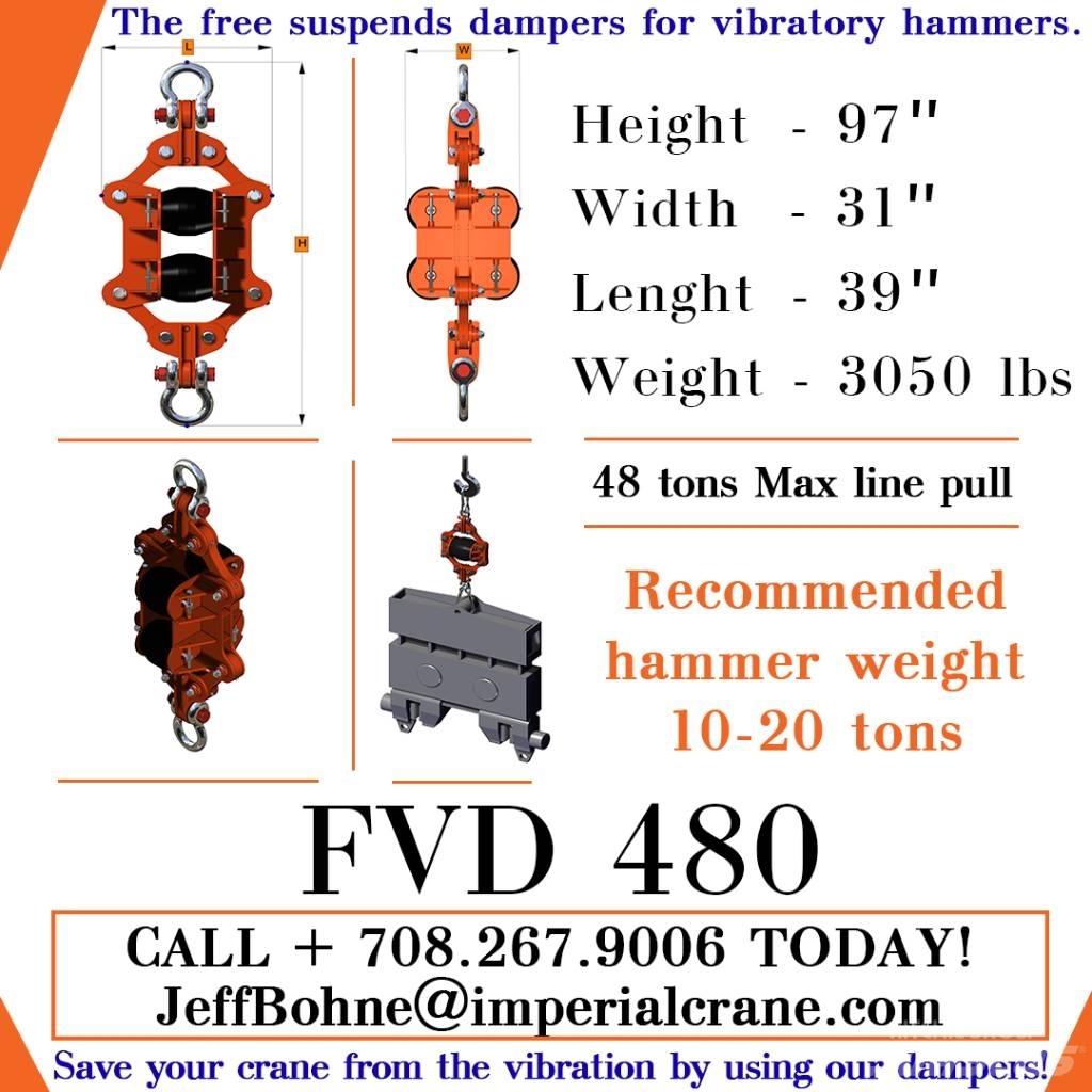  Finaros FVD 480 Hidrolik şahmerdanlar
