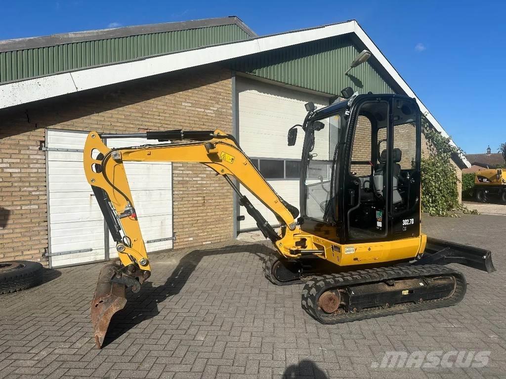 CAT 302.7D Mini ekskavatörler, 7 tona dek