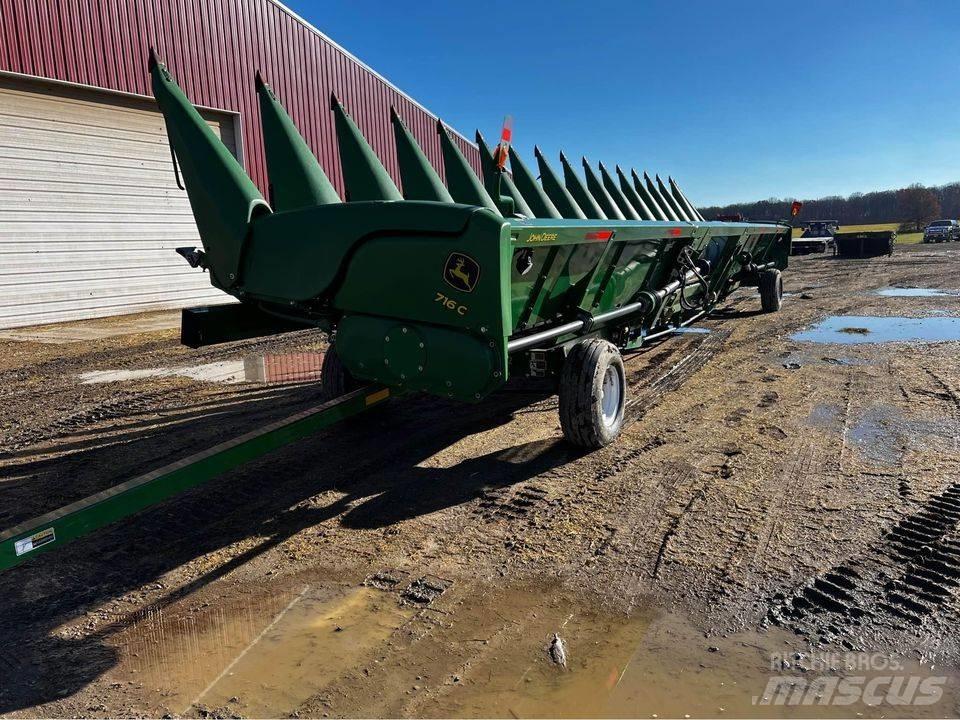 John Deere 716c Biçerdöver kafaları