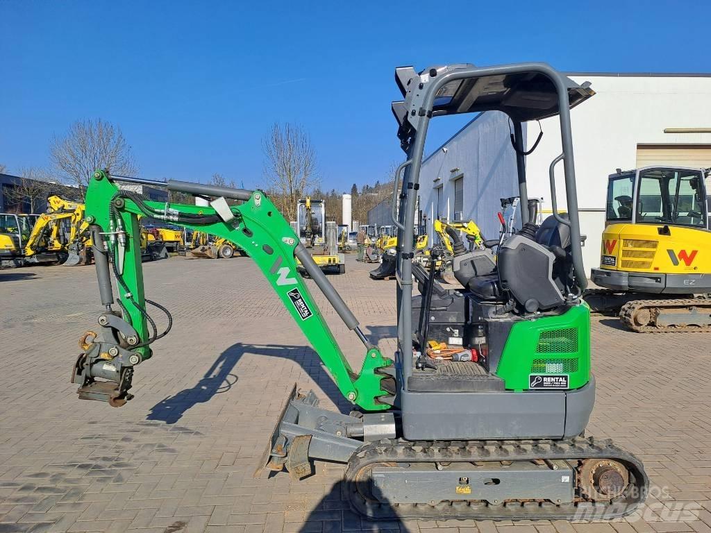 Wacker Neuson EZ17e Paletli ekskavatörler