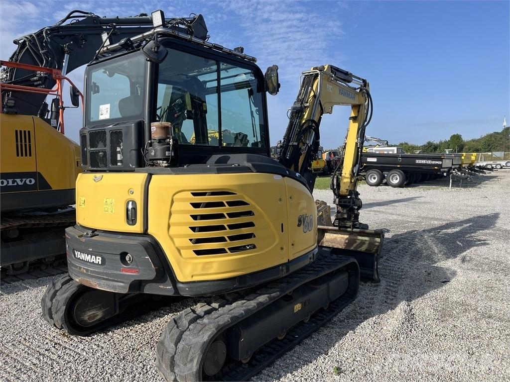 Yanmar SV 60 Mini ekskavatörler, 7 tona dek