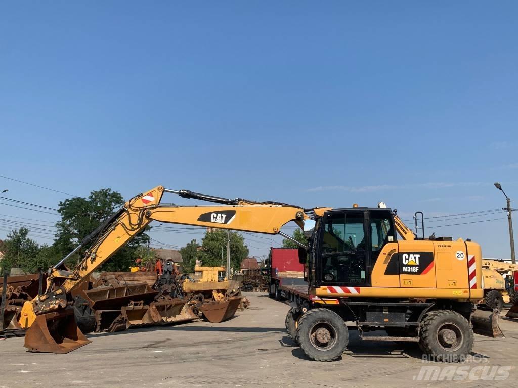 CAT M 318 F Lastik tekerli ekskavatörler