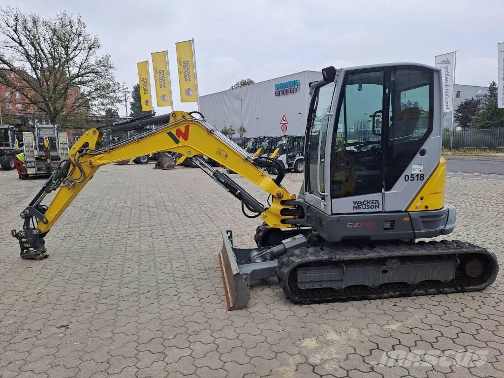 Wacker Neuson EZ50 Paletli ekskavatörler