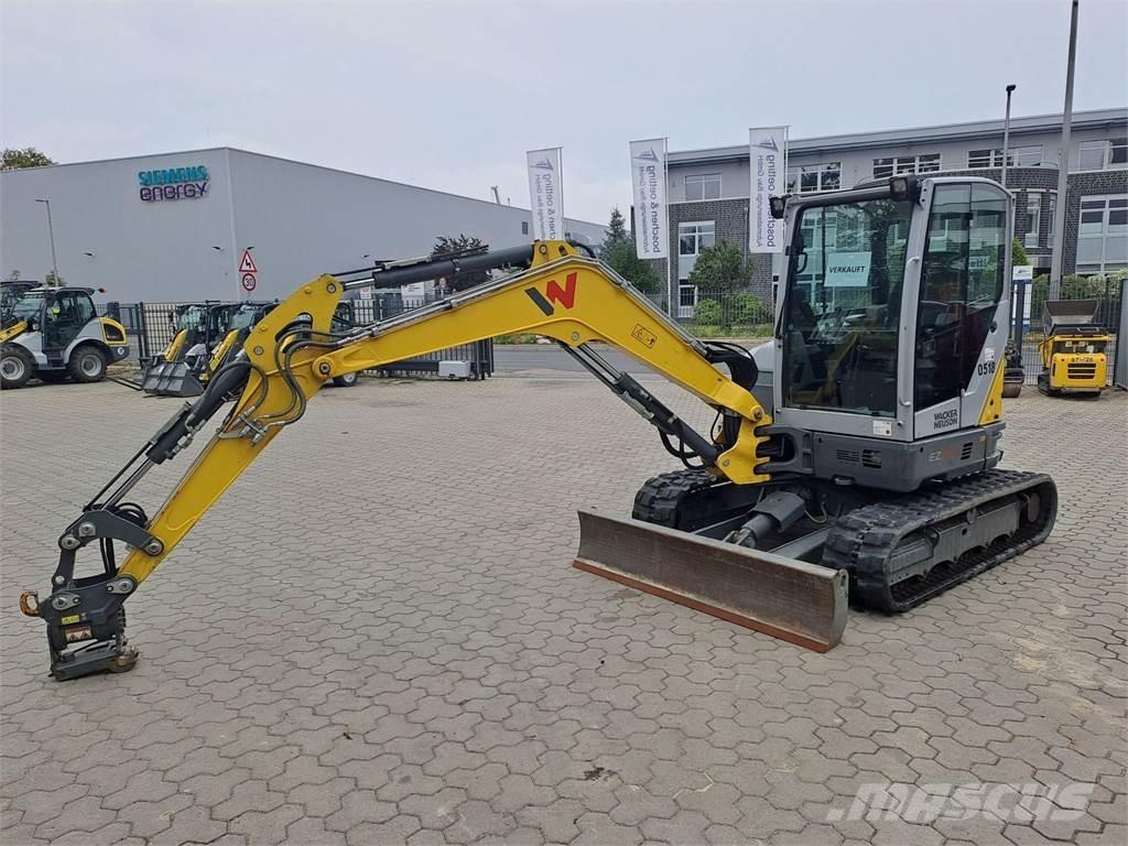 Wacker Neuson EZ50 Paletli ekskavatörler
