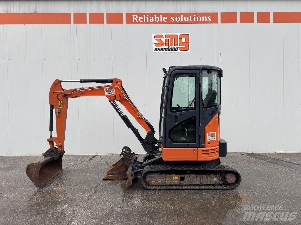 Hitachi ZX 26 U-6 Mini ekskavatörler, 7 tona dek