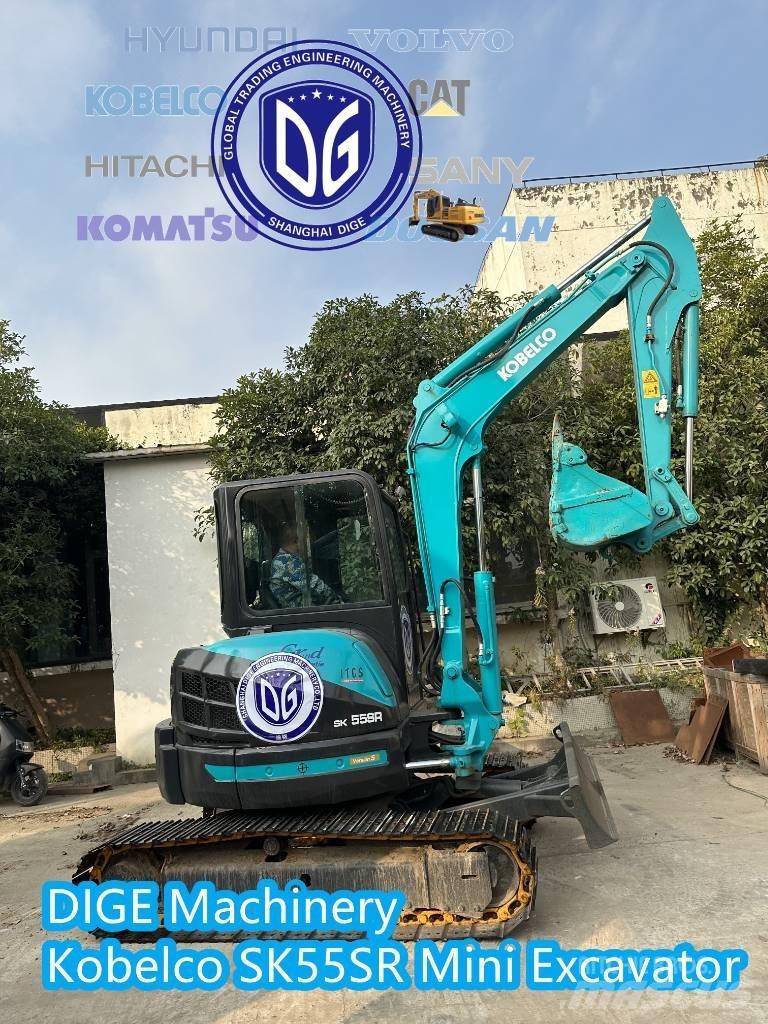 Kobelco SK 55 SR Mini ekskavatörler, 7 tona dek