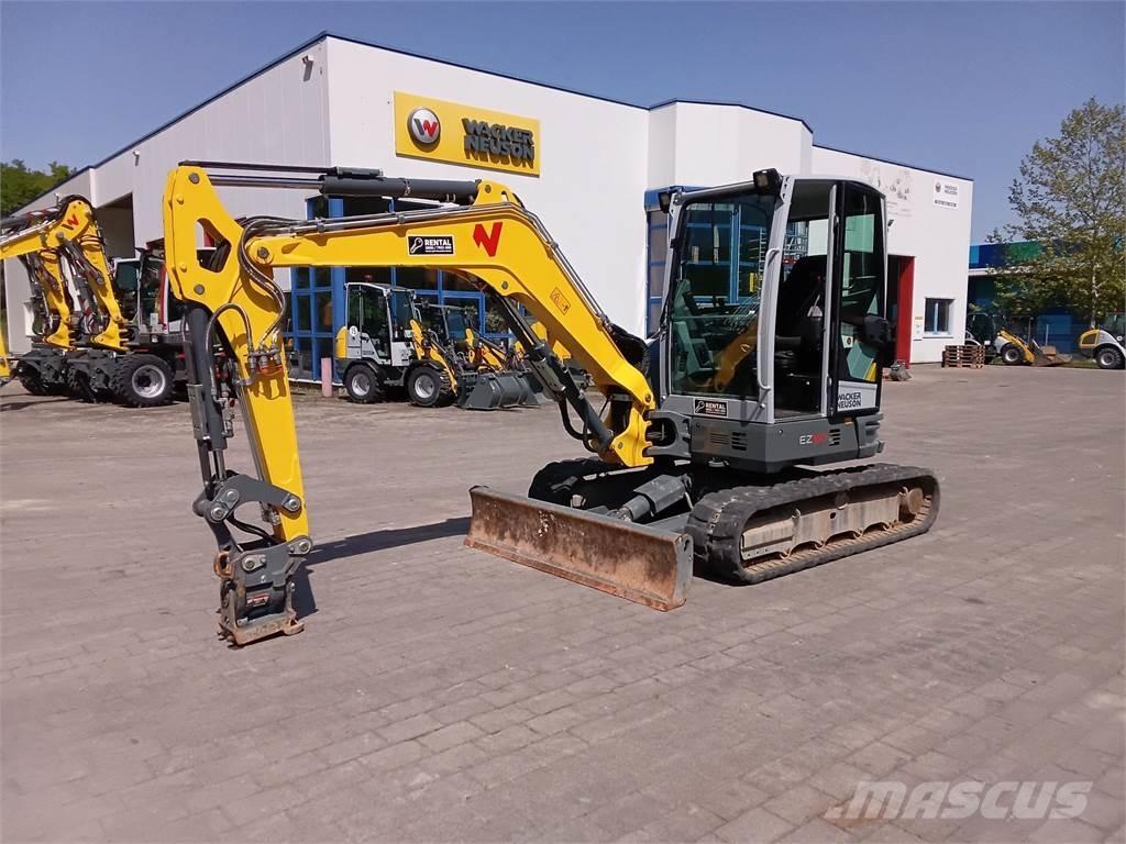 Wacker Neuson EZ50 Paletli ekskavatörler