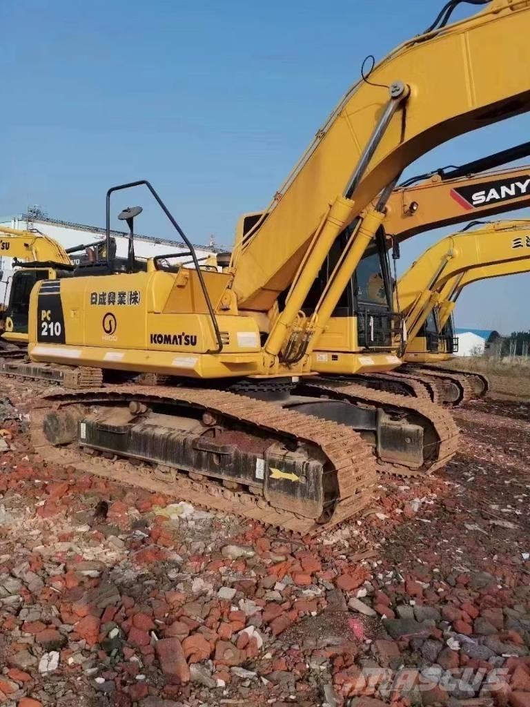 Komatsu pc 210 Paletli ekskavatörler