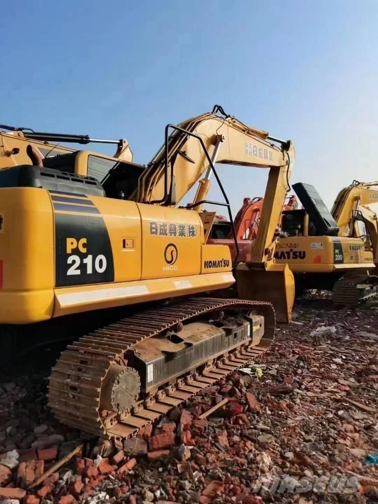 Komatsu pc 210 Paletli ekskavatörler