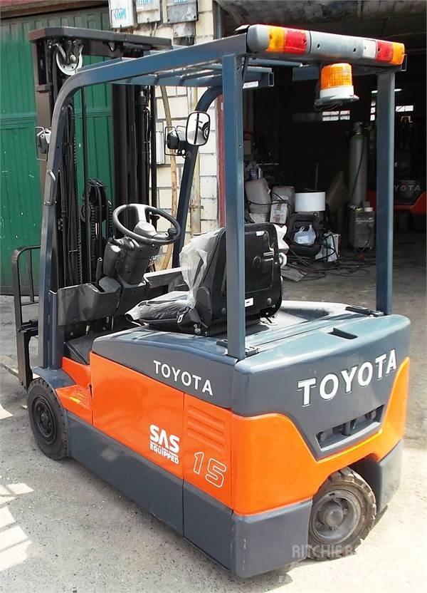 Toyota 7 FBEF 15 Elektrikli forkliftler